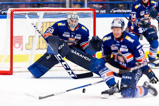 Växjös målvakt Emil Larmi