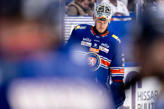 Växjös målvakt Emil Larmi