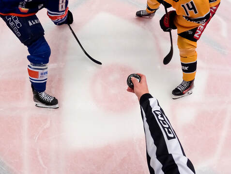 Tek under kvartsfinal två i SHL mellan Växjö och Luleå
