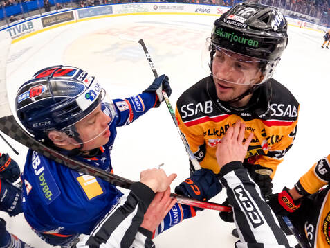 Växjös Victor Stjernborg och Luleås David Lilja