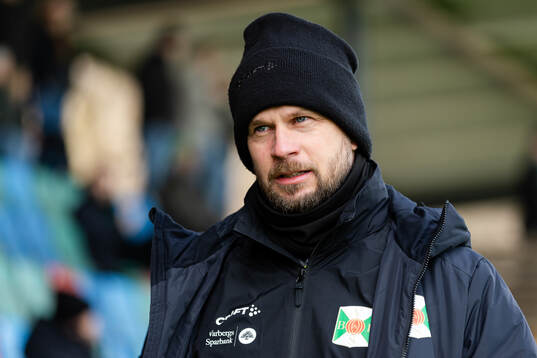 Varbergs tränare Tobias Linderoth