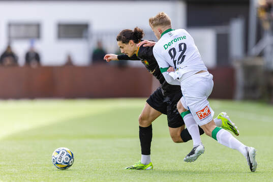GAIS Amin Boudri och Varbergs Leo Frigell Jansson