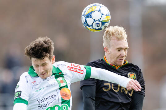 Varbergs Olle Edlund och GAIS Robin Wendin Thomasson