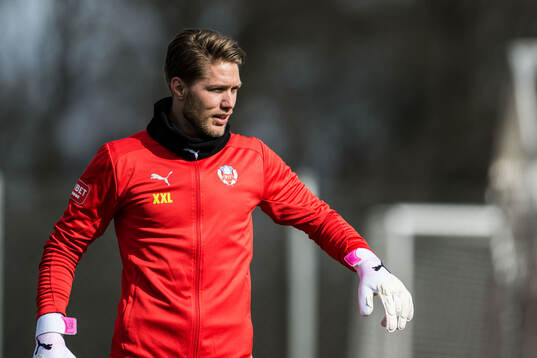 Helsingborgs målvakt Kalle Joelsson