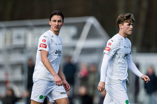 Helsingborgs Wilhelm Nilsson och Daniel Bergman