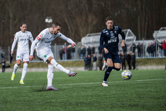 Helsingborgs Arian Kabashi gör 1-0