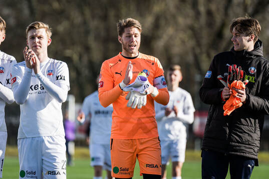 Helsingborgs målvakt Kalle Joelsson