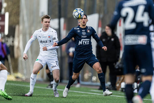 Helsingborgs William Westerlund och Örgrytes Charlie