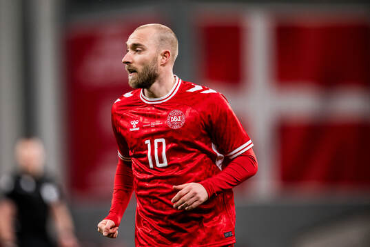 Christian Eriksen of Denmark