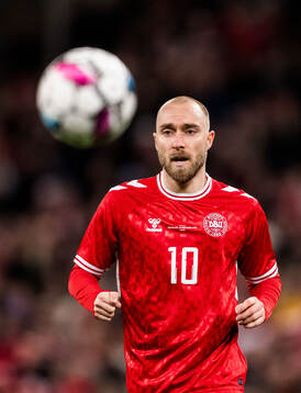 Christian Eriksen of Denmark