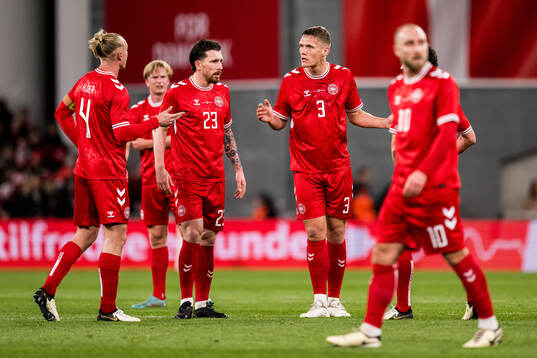 Simon Kjær, Pierre-Emilie Højbjerg and Jannik Vestergaard