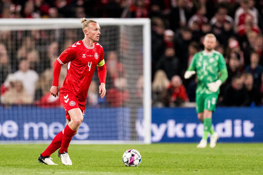 Simon Kjær of Denmark