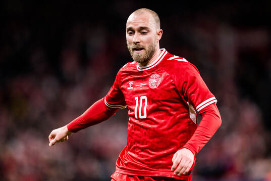 Christian Eriksen of Denmark