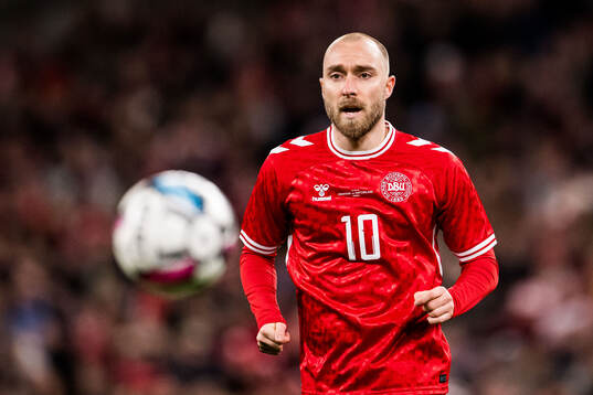 Christian Eriksen of Denmark