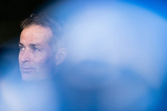 Head coach Kasper Hjulmand of Denmark