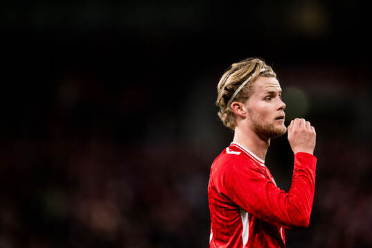 Morten Hjulmand of Denmark