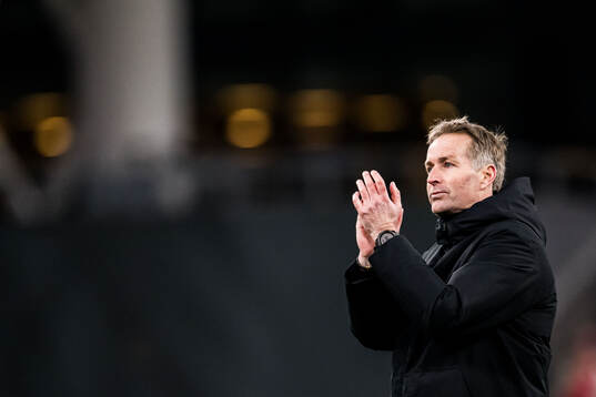 Head coach Kasper Hjulmand of Denmark