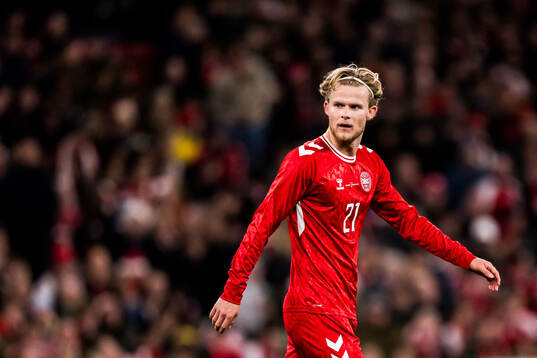 Morten Hjulmand of Denmark