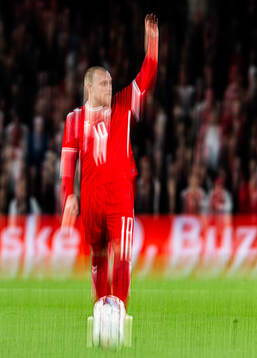 Christian Eriksen of Denmark