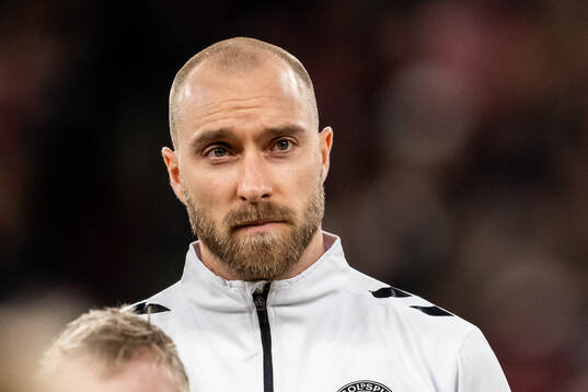 Christian Eriksen of Denmark