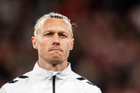 Simon Kjær of Denmark
