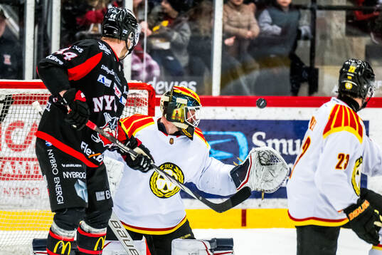 Brynäs målvakt Jared Coreau