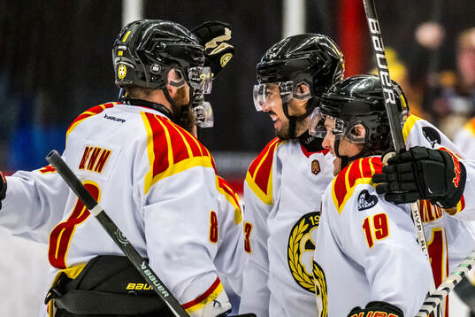 Brynäs Tyler Kelleher jublar