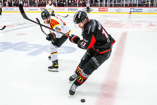 Brynäs Anton Rödin och Nybros Rihards Marenis