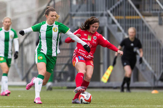 Hammarbys Emma Westin och Örebros Áslaug Dora