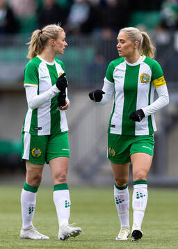 Hammarbys Thea Sørbo och Alice Carlsson