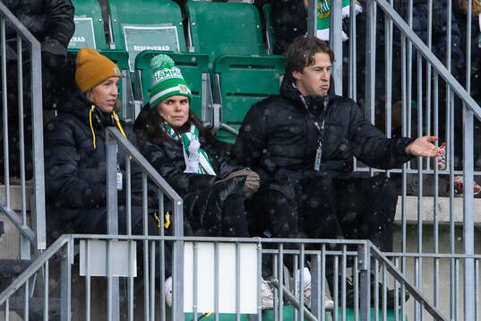 Hammarbys Julia Roddar, Simone Boye och teknisk chef Adrian