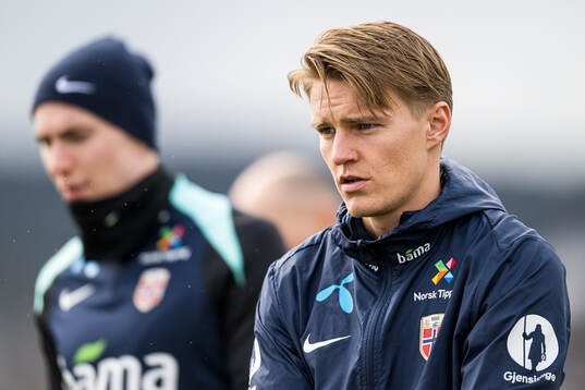 Martin Ødegaard of the Norwegian national football team