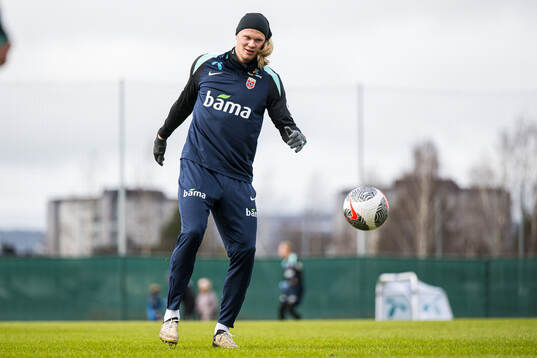 Erling Braut Haaland of the Norwegian national football team