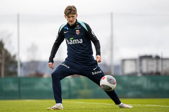 David Møller Wolfe of the Norwegian national football team
