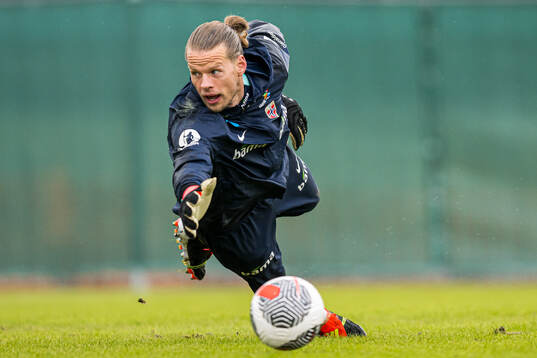 Ørjan Håskjold Nyland of the Norwegian national football