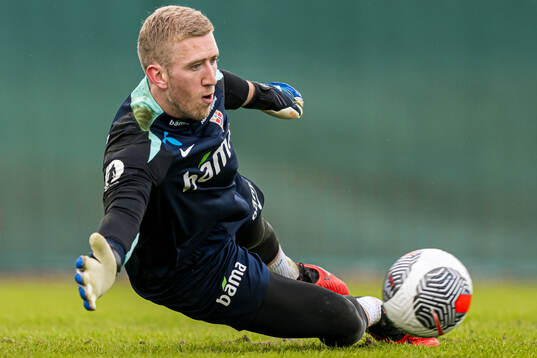 Egil Selvik of the Norwegian national football team