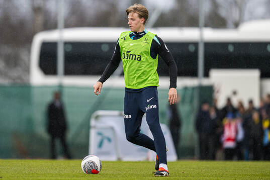Jesper Daland of the Norwegian national football team