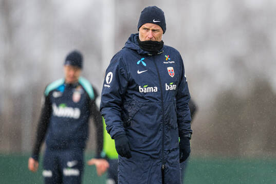 Ståle Solbakken, head coach of the Norwegian national