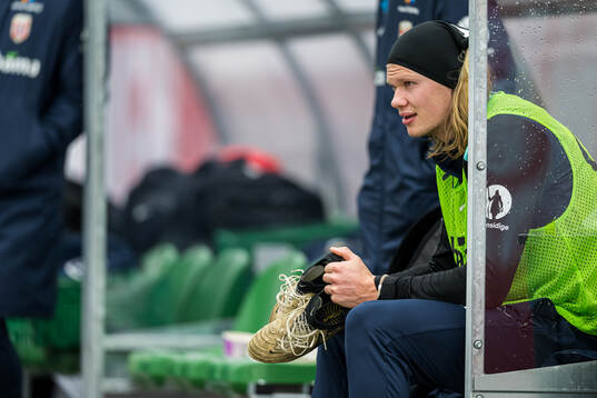 Erling Braut Haaland of the Norwegian national football team