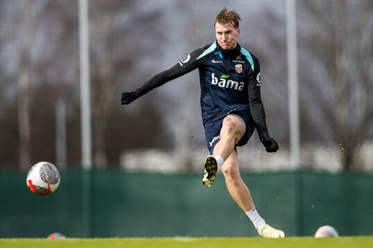 Kristian Thorstvedt of the Norwegian national football team