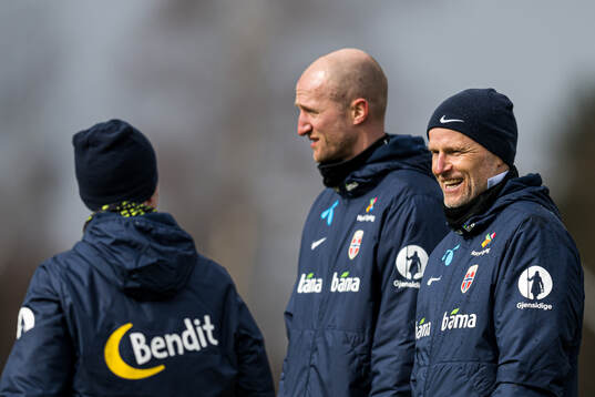 Ståle Solbakken, head coach of the Norwegian national