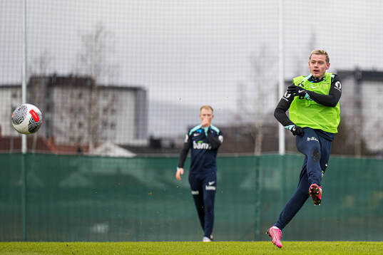 Julian Ryerson of the Norwegian national football team