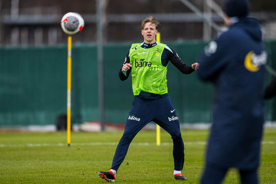 Jesper Daland of the Norwegian national football team