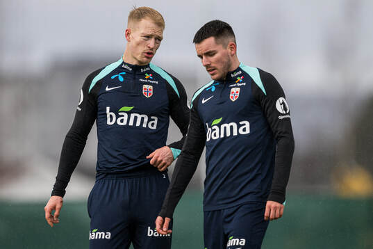 Andreas Hanche-Olsen and Hugo Vetlesen of the Norwegian