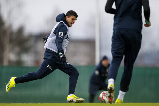 Mohamed Elyounoussi of the Norwegian national football team