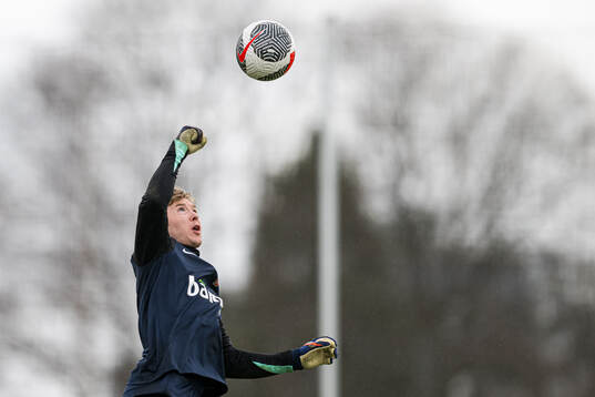Mathias Dyngeland of the Norwegian national football team