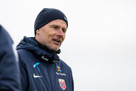 Ståle Solbakken, head coach of the Norwegian national