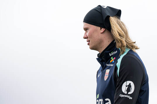 Erling Braut Haaland of the Norwegian national football team