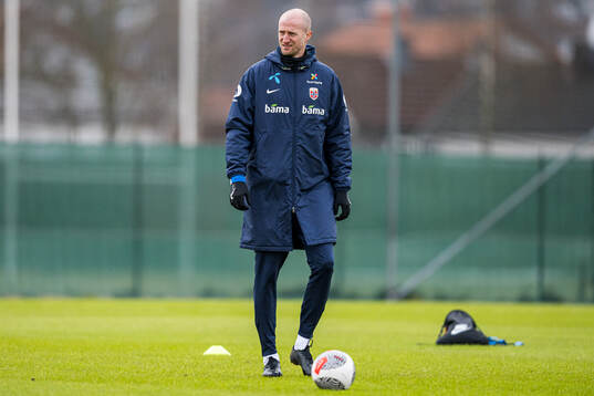 Brede Hangeland, player manager of the Norwegian national