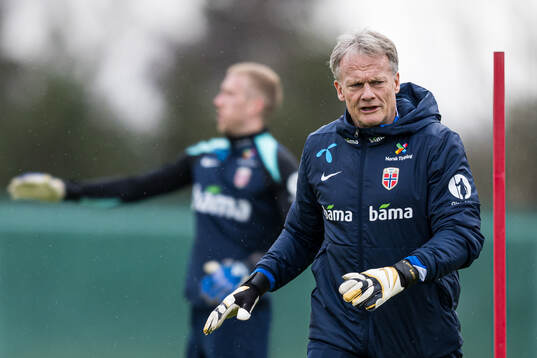 Frode Grodås, goalkeeper coach of the Norwegian national